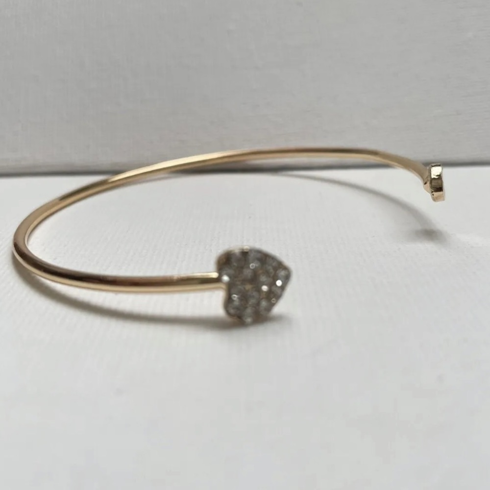 Bracelet Heart Love Simple Rhinestone - Picture 4 of 10
